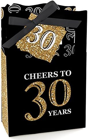 Big Dot of Happiness 30th Birthday Party Favor Box Set