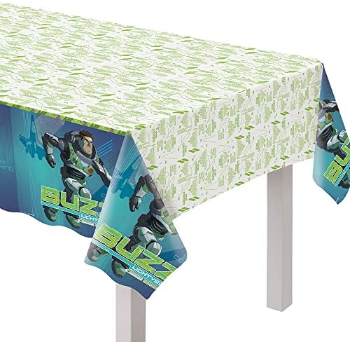 Lightyear Plastic Table Cover 54x96 Reusable Party Decor