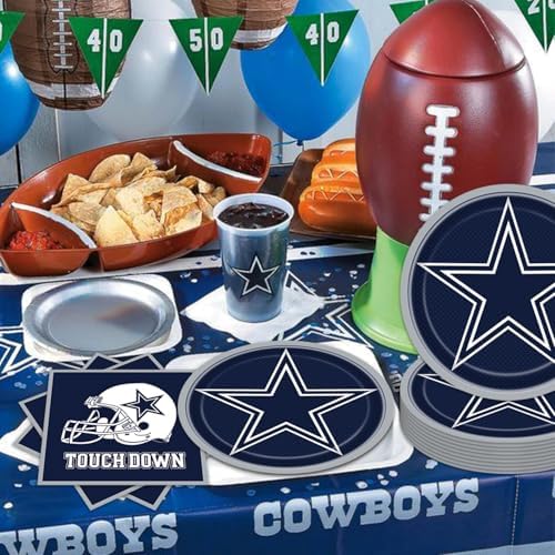 40Pcs Football Party Decorations Plates and Napkins Set