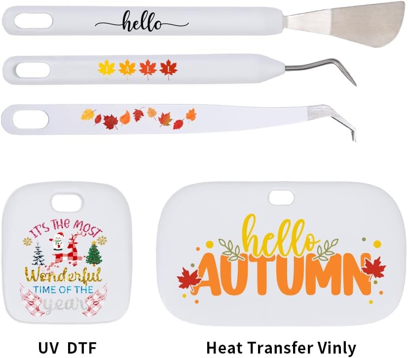 PYD Life 10 Pack Sublimation Vinyl Tweezers for Custom Designs