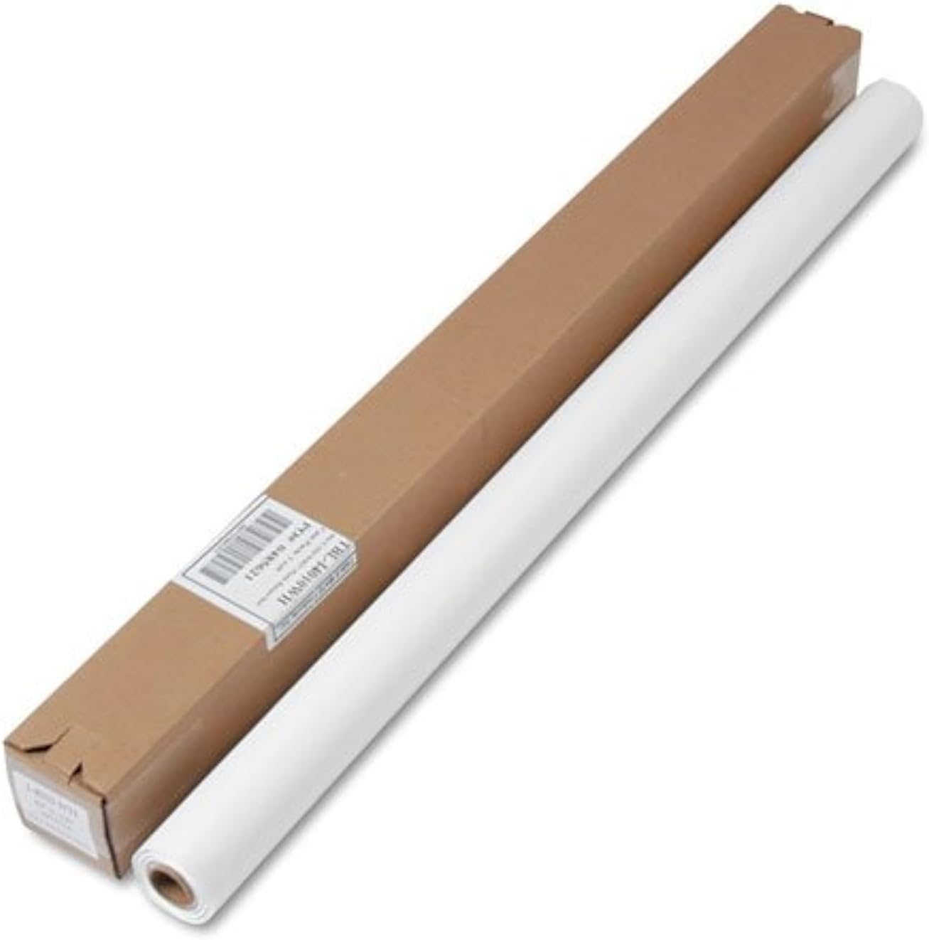 Table Mate 40 x 100 ft Plastic Table Cover White