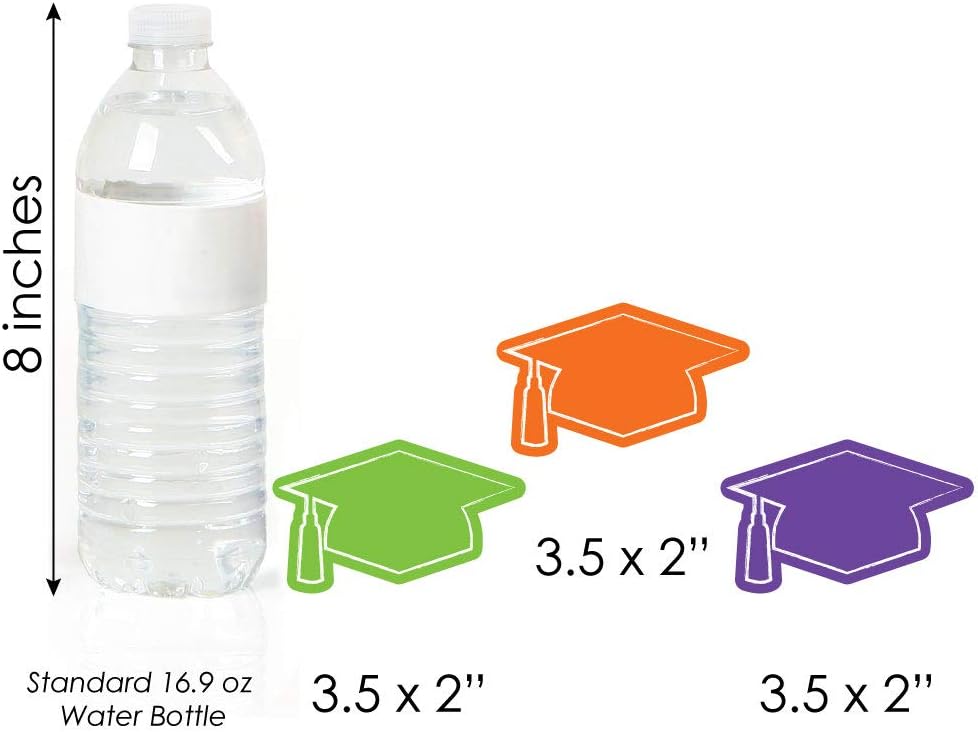 Hats Off Grad - 24 Count DIY Cut Outs for Party