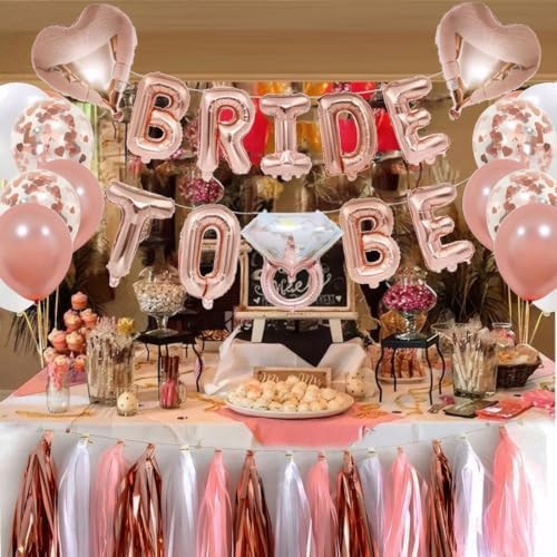 Bachelorette Party Decorations 65 Pieces Bridal Shower Set
