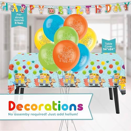 Cocomelon Birthday Decor Kit Serves 16