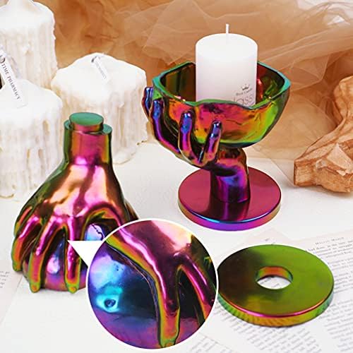 FineInno Resin Casting Mold Set for Candle Holders and DIY Jewelry