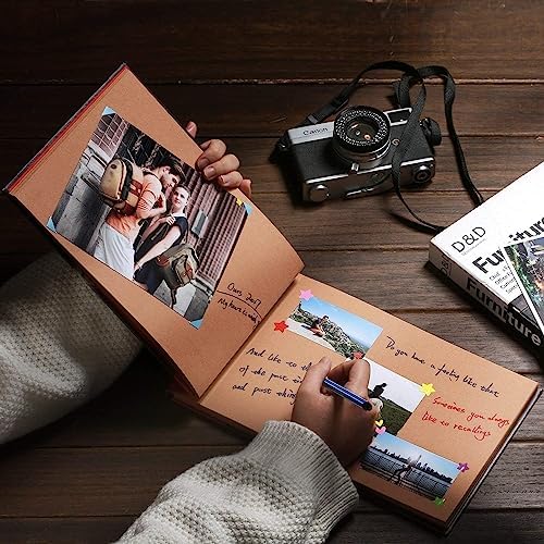 Adventure Book Diary Photo Scrapbook for Couples Travel Wedding Gift