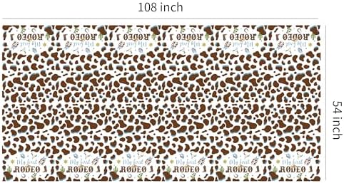 My First Rodeo Birthday Party Tablecloth Set