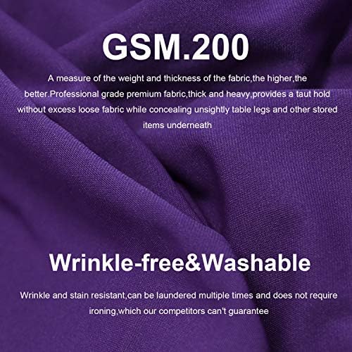Reliancer 2 Pack 36 Inch Spandex Table Cover