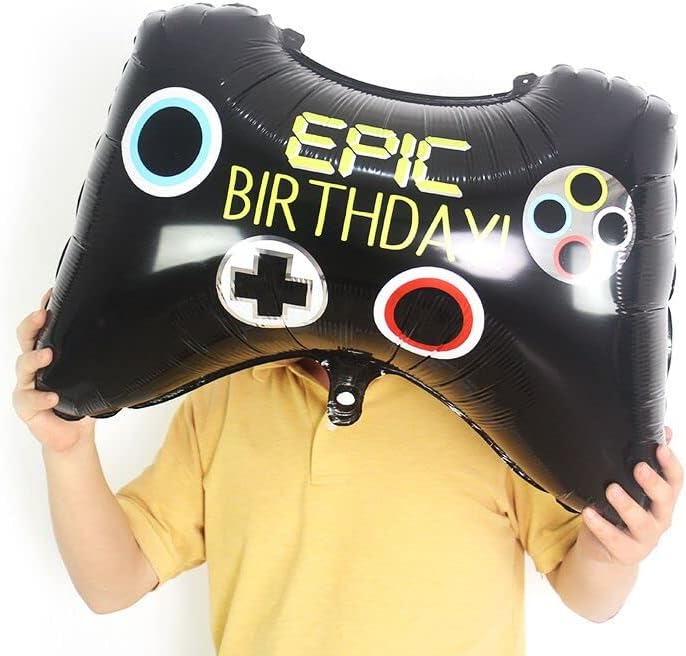 KUNGOON 10th Birthday Gamer Party Balloons Kit