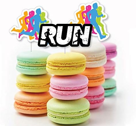 Big Dot of Happiness Running Shaped Cut Outs 24 Count