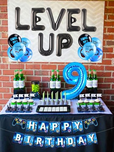 27 Piece Video Game Birthday Decor Set for Boys