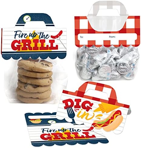 Fire Up the Grill DIY Party Favor Bags Set of 24