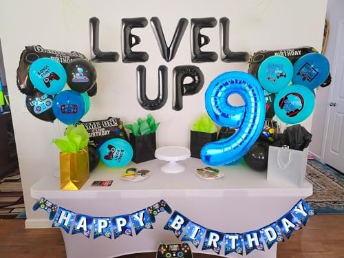27 Piece Video Game Birthday Decor Set for Boys