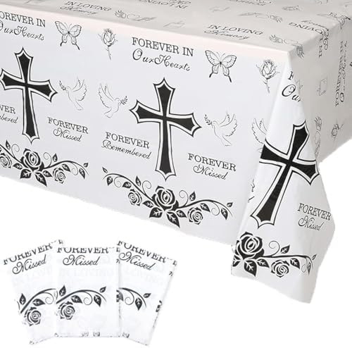 Elegant Table Cloths for Funeral and Memorial Services