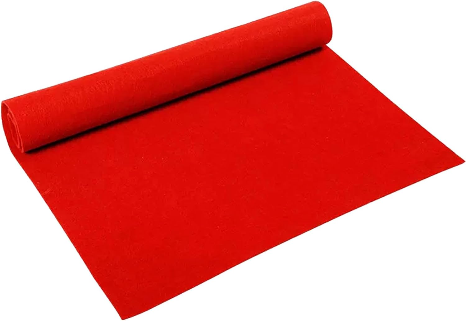 Wedding Aisle Runner 12m x 25m Polyester Red Carpet