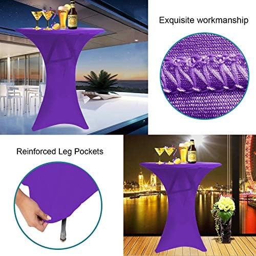 Reliancer 2 Pack 36 Inch Spandex Table Cover