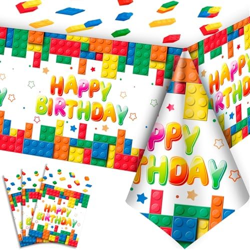3pcs Building Block Tablecloth 708 x 425