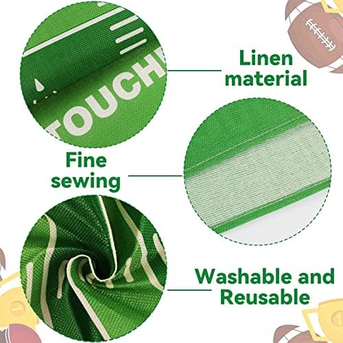 2PCS Football Table Runner Decor For Party And Dining