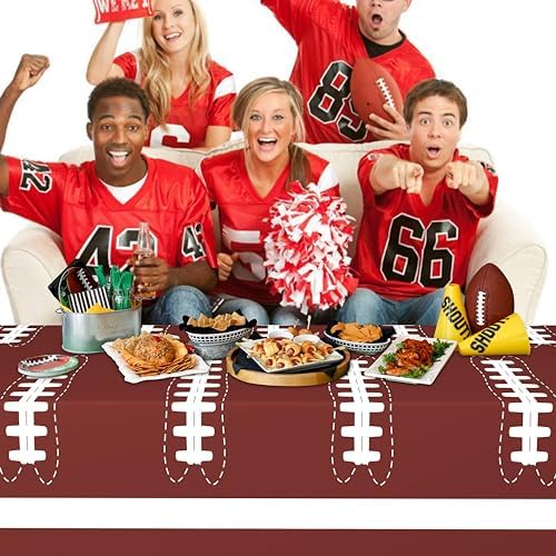 Mulbozy Football Party Supplies Kit for 24 Guests