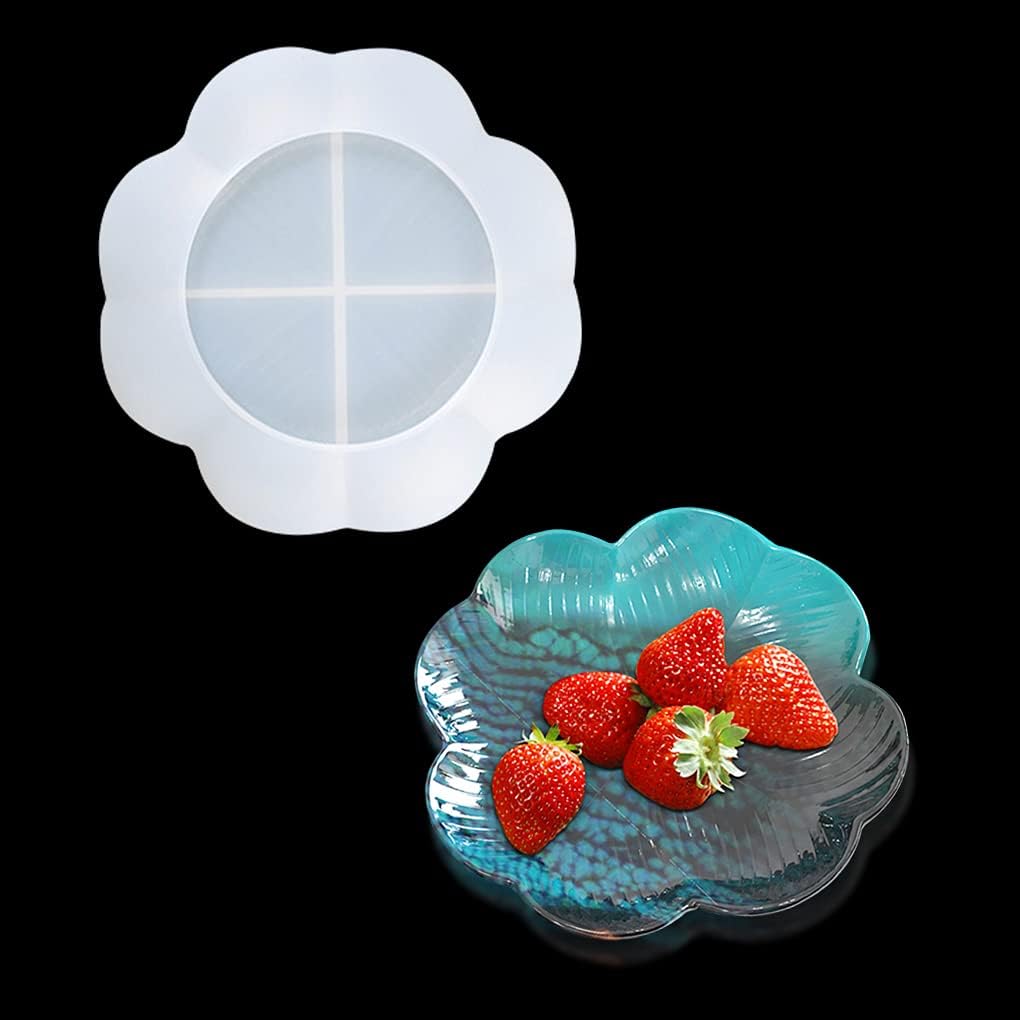 FineInno Resin Flower Tray Mold for DIY Crafts