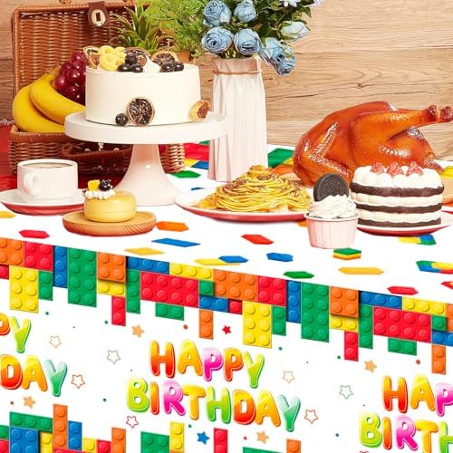 3pcs Building Block Tablecloth 708 x 425