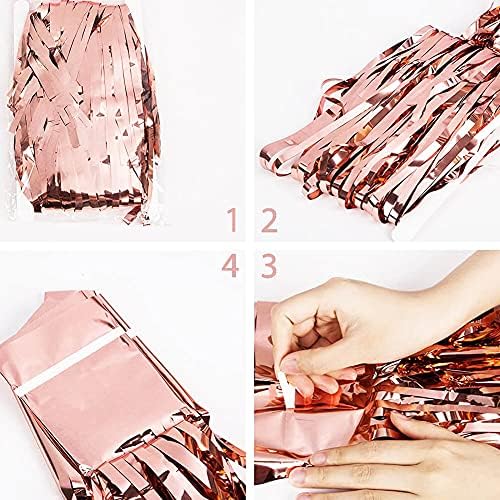Letromp I Do Crew Balloons Rose Gold Engagement Party Decorations