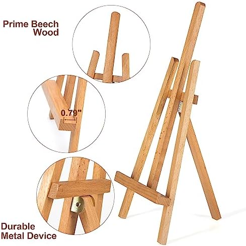 16 Inch Tabletop Easel Stand 2 Pack Portable Display