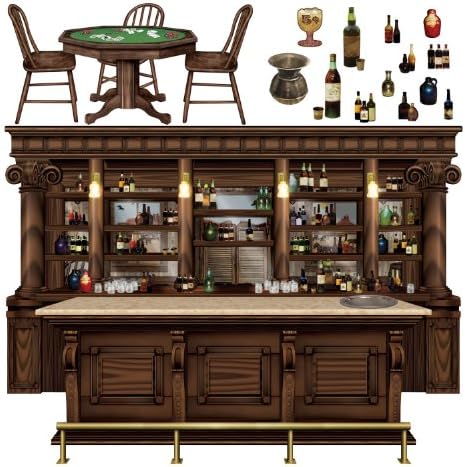 Beistle Saloon Props Party Decor 15Pkg