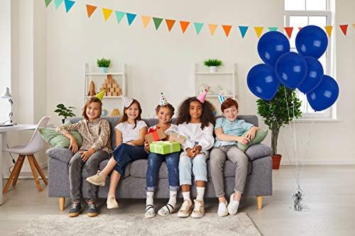 Treasures Gifted 10 Inch Matte Royal Blue Balloons 72 Pack