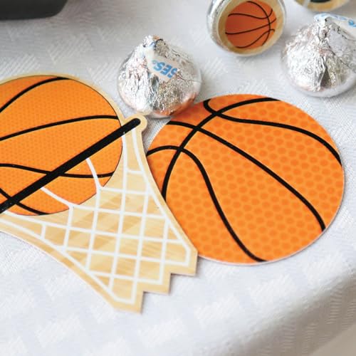 Big Dot of Happiness Nothin But Net Basketball Cut Outs - 24 Count