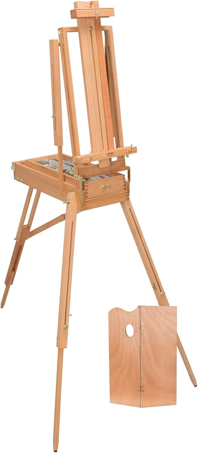 Jullian Paris Professional Half Box Easel Stand with Shoulder Strap