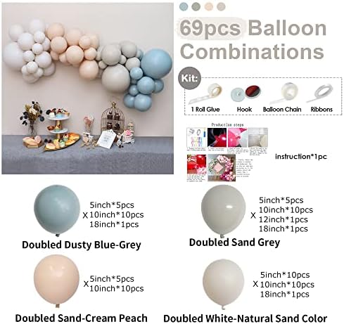 Mydecorbl Balloons Set for Party Decorations