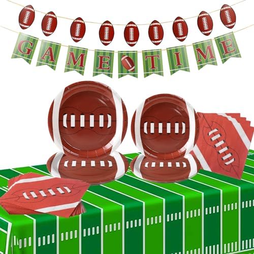 Patimate Football Party Decorations Pack