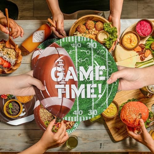 QIKSION Football Party Decorations Kit for 24 Guests