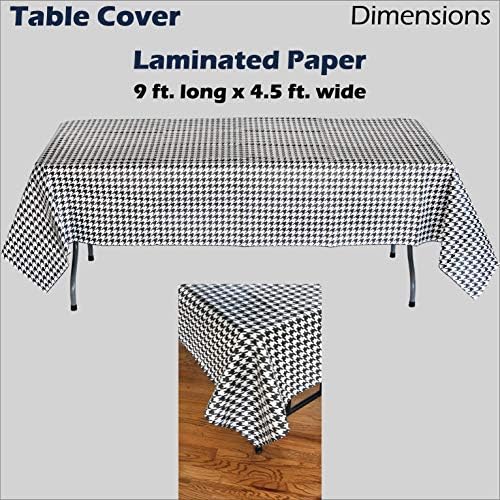 Havercamp Houndstooth Table Cover 54x108