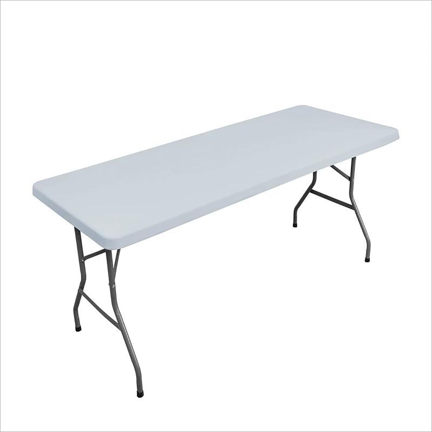Stretchy Gray Table Cover for 8ft Tables