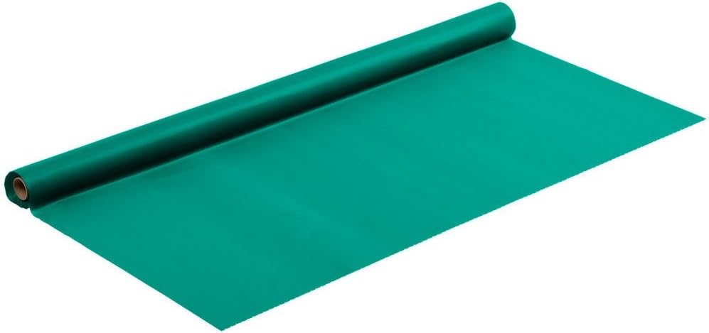 Hoffmaster 113005 Plastic Tablecover Roll 100ft x 40in Hunter Green