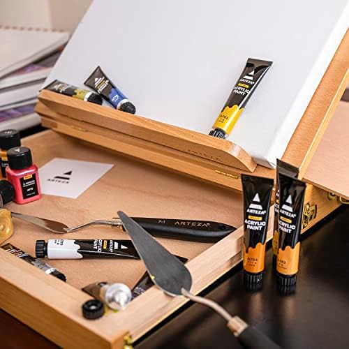 ARTEZA Tabletop Easel with Drawer and Palette