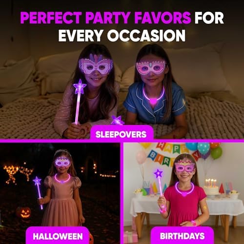 GLO-X Princess Glow Party Pack 176 PCS