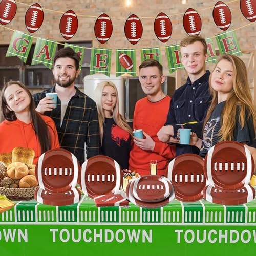 Patimate Football Party Decorations Pack