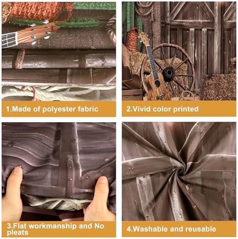 Western Cowboy Birthday Party Decor Supplies Set