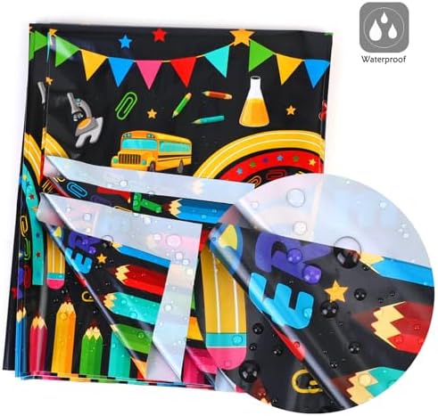 HOWAF 3pcs Teachers Appreciation Tablecover Set