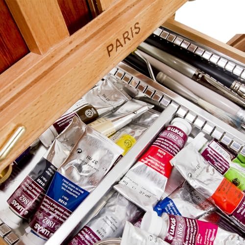 Creative Mark Paris Deluxe French Easel with Built-in Drawer and Palette