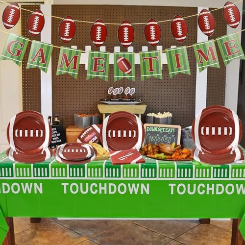 Patimate Football Party Decorations Pack