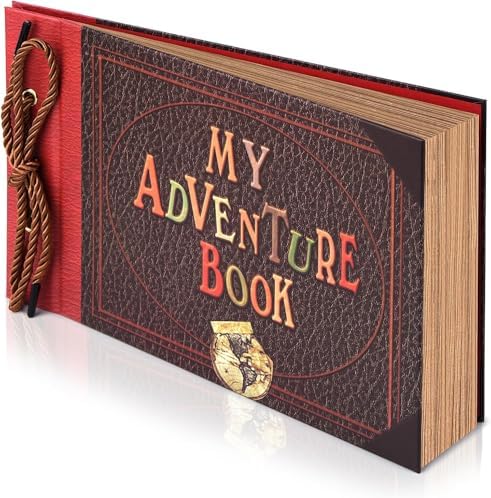 Adventure Book Diary Photo Scrapbook for Couples Travel Wedding Gift