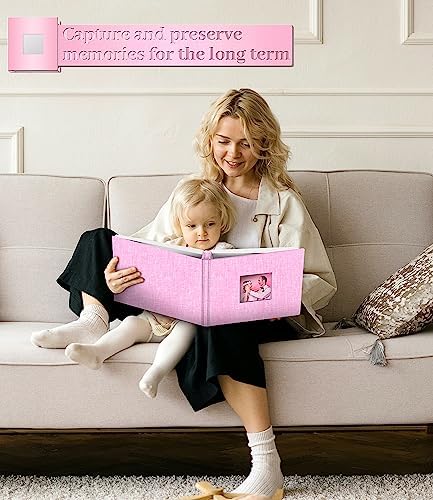 Artfeel Photo Album 60 Pages Linen Cover with Display Window