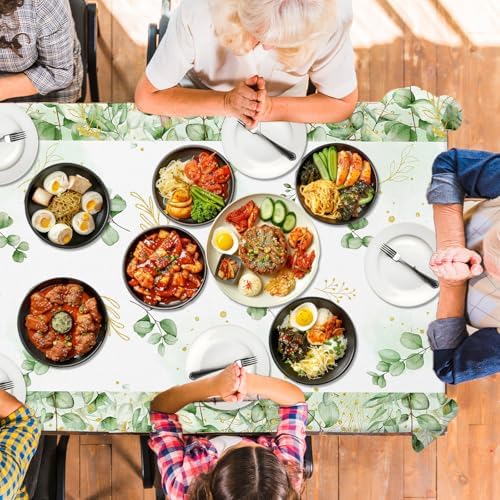 3 Pack Sage Green Thank You Tablecloths
