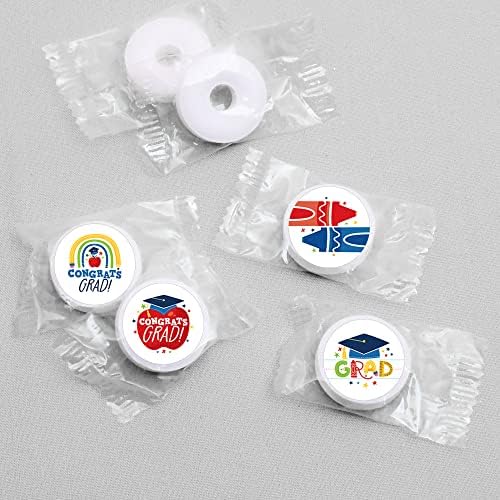 Big Dot of Happiness Graduation Candy Sticker Favors
