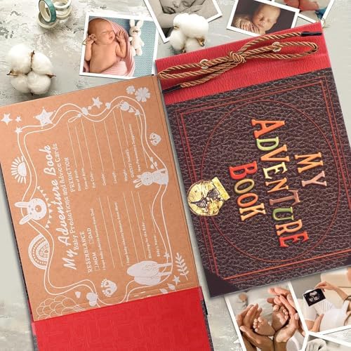 Adventure Book Diary Photo Scrapbook for Couples Travel Wedding Gift