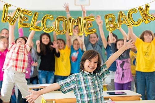 Treasures Gifted Gold Welcome Back Balloons